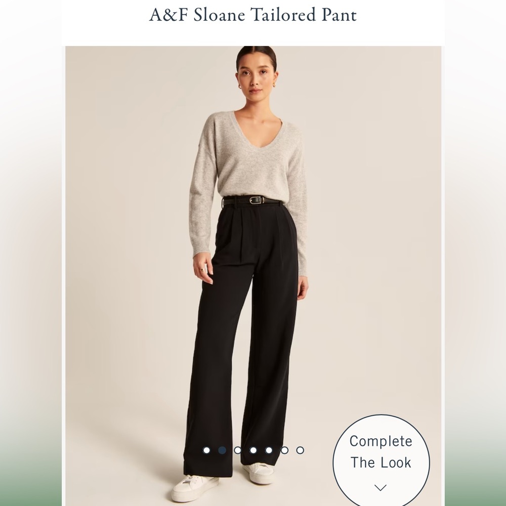 Abercrombie Sloane Tailored Pant  - SHORT